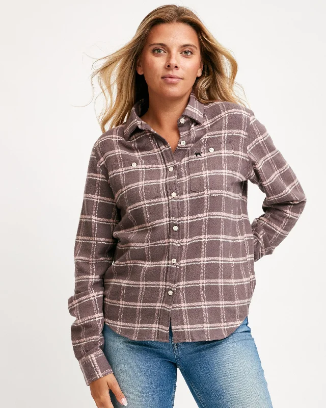 Savings Event Ladies Boathouse Flannel Shirt