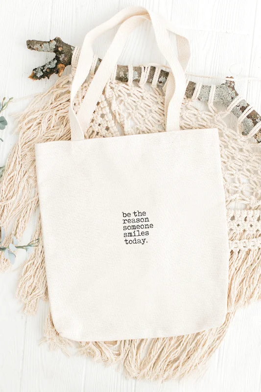 Weekend Offers That Excite "Smile" Tote Bag