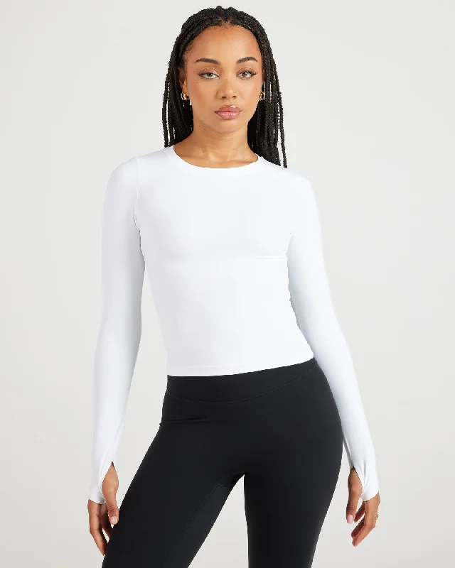 Markdown Sale Airey Long Sleeve - White
