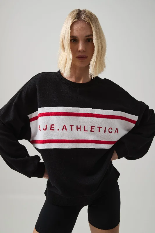 Weekend Savings Delight Contrast Crew Jumper 401