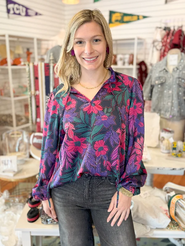 Weekend Bargains to Savor The Flo Floral Top
