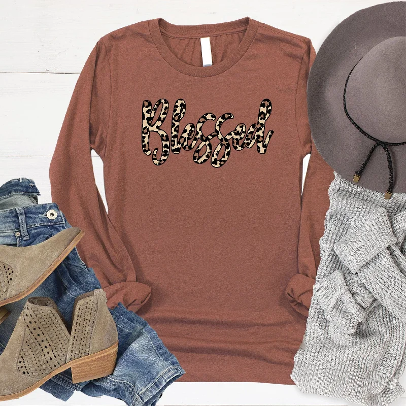 Mega Discount Blessed Leopard Long Sleeve