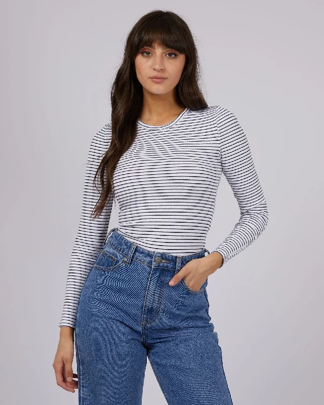 Major Deal All About Eve Eve Rib Stripe Long Sleeve