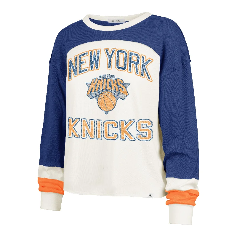 Super Sale NEW YORK KNICKS ARENA CURVE '47 TONI LONG SLEEVE TEE WOMEN