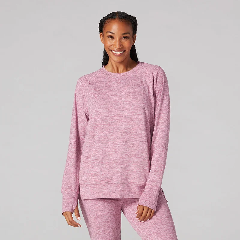 Weekend Discounts to Enjoy Brushed Tec Knit Sweatshirt *
