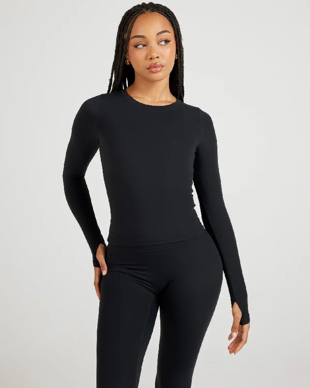 Extra Savings Airey Long Sleeve - Black