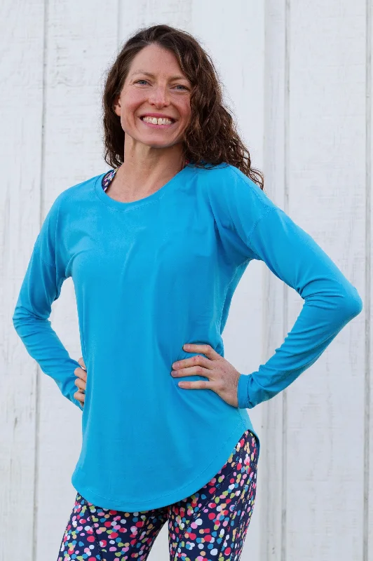 Weekend Specials to Relish Wildflower Long Sleeve (blue skies)