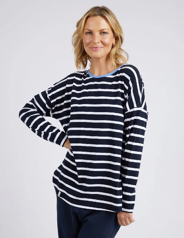Weekend Savings Fiesta Elm Tully Stripe L/S Tee