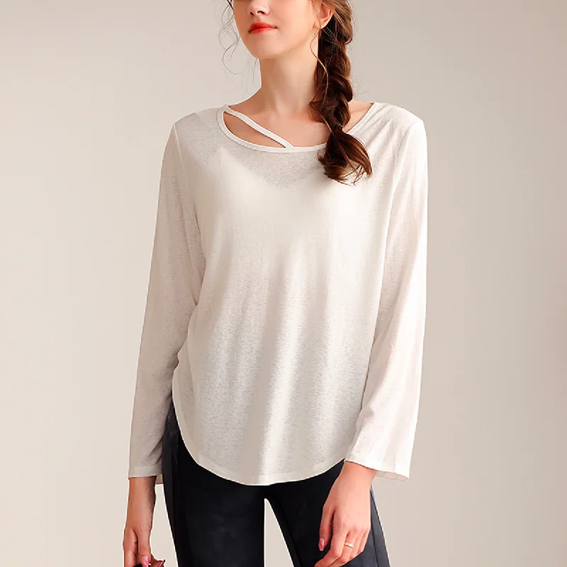 Hurry Up Loose Yoga Pullover