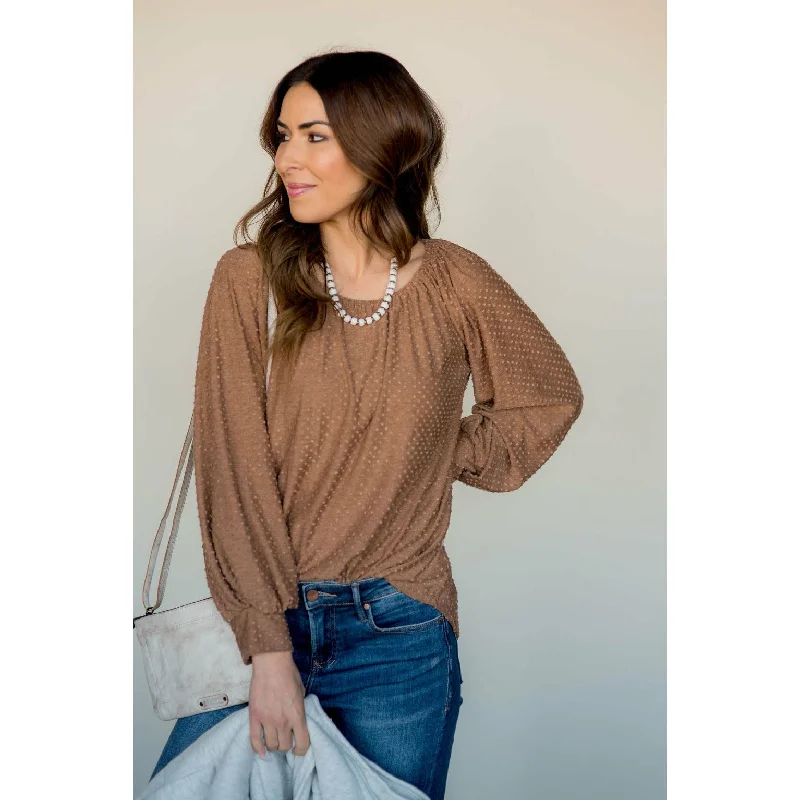 Weekend Savings Spectacular Mini Dot Puff Sleeve