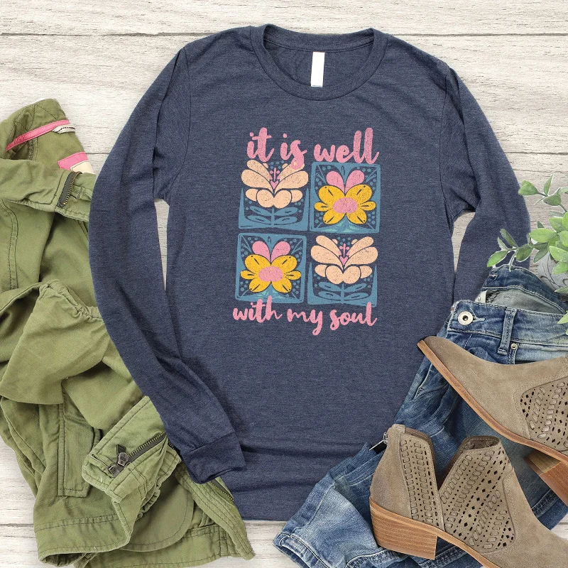 Reduced Price It Is Well With My Soul Long Sleeve