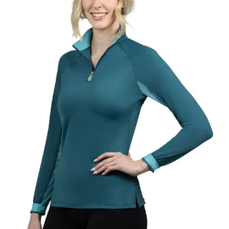 Weekend Specials to Grab Kastel Denmark Long sleeve SFP Shirt TEAL
