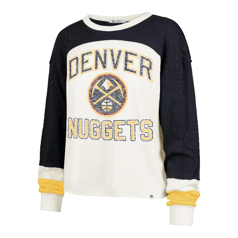 Massive Deal DENVER NUGGETS ARENA CURVE '47 TONI LONG SLEEVE TEE WOMENS