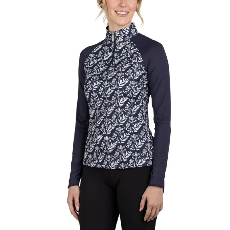 Weekend Discounts to Relish Kastel Denmark Long Sleeve Botanical Raglan Sunshirt