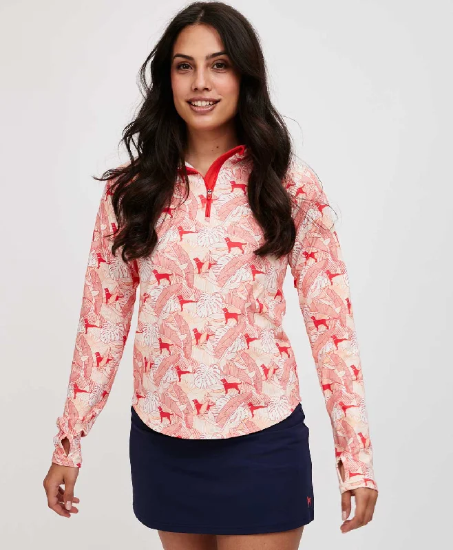 Weekend Savings Spectacle Ladies Tropics 1/4 ZIP