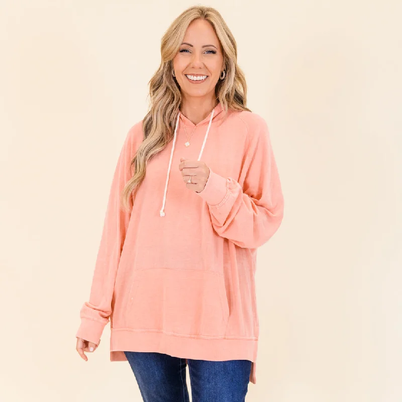 Reduced Rates Cuddle Bug Hoodie, Coral