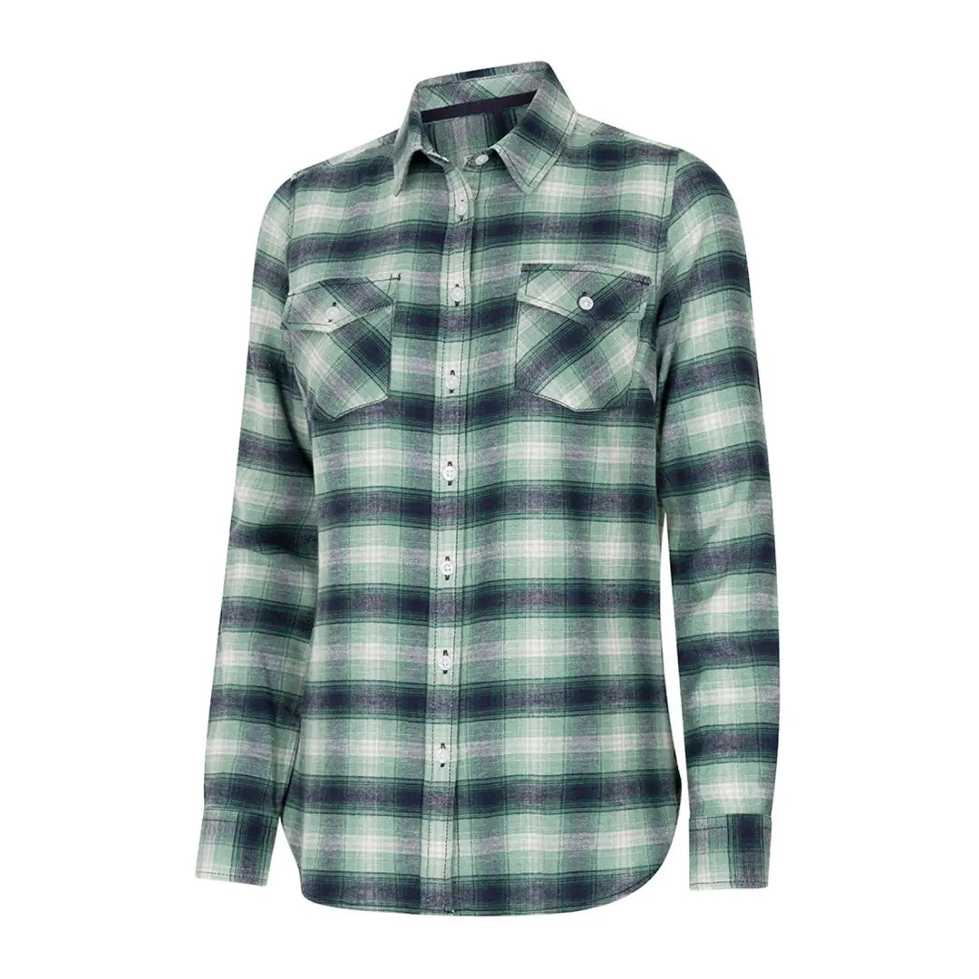 Super Discount Hoggs of Fife Ladies Isla Flannel Check Shirt