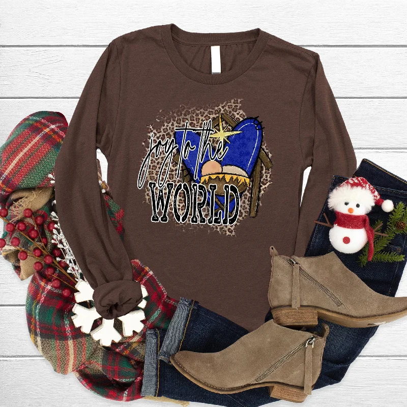 Weekend Deals That Sparkle Joy To The World Leopard Long Sleeve