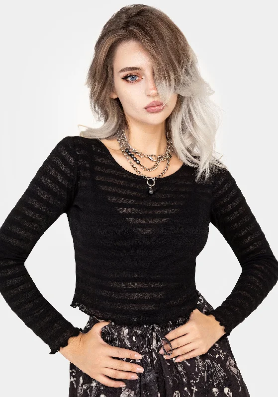 Online Deal Gomez Striped Crop
