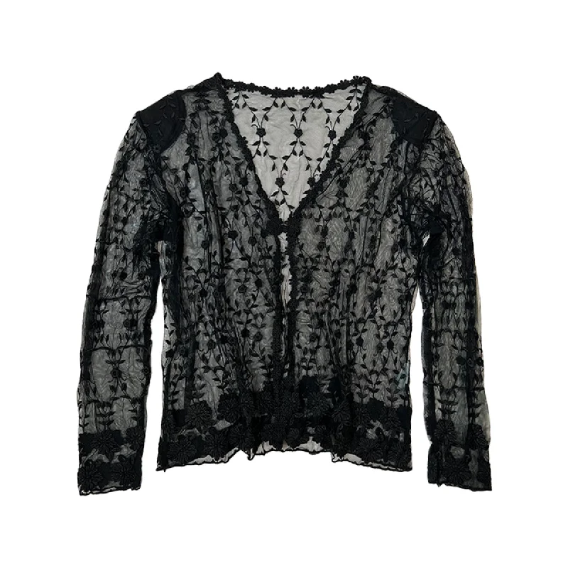 While Supplies Last Sheer Lace Cardigan