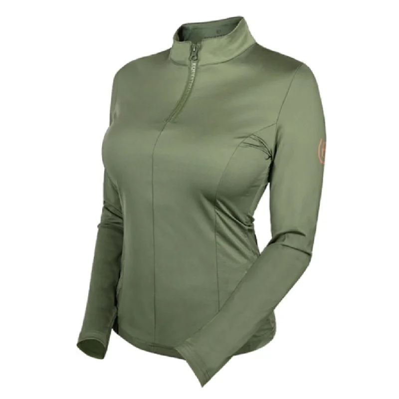Act Now Equestrian Stockholm Long Sleeved Trinity Top Evening Haze