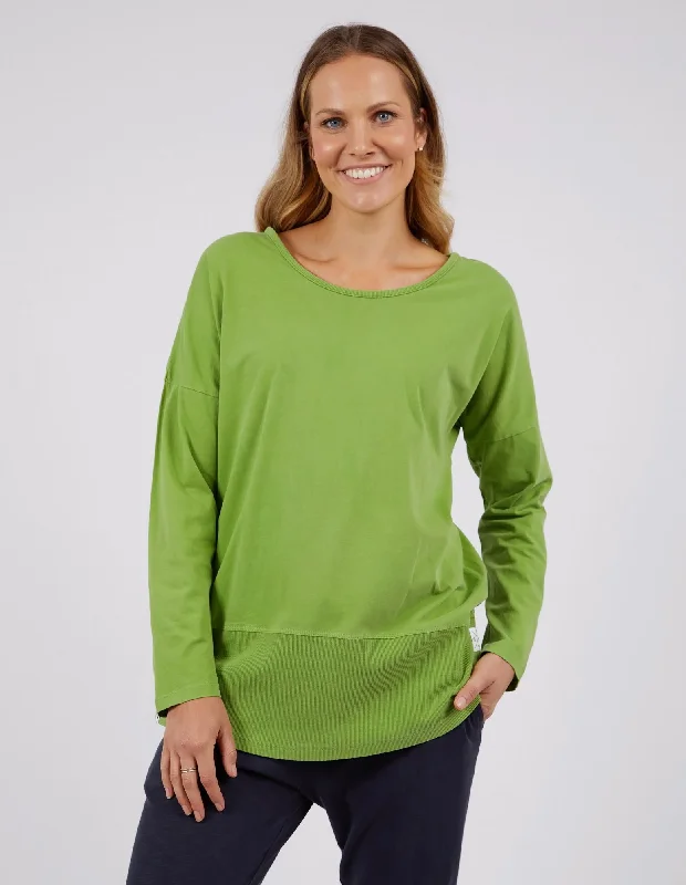 Big Savings Elm Rib L/S Tee