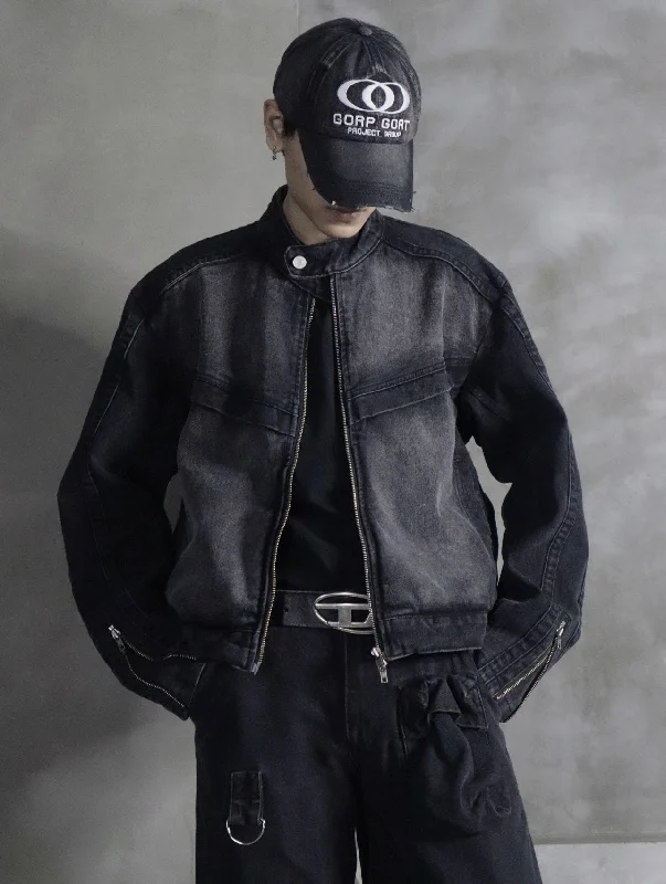 Weekend Deals That Amaze 牛仔布賽車款外套