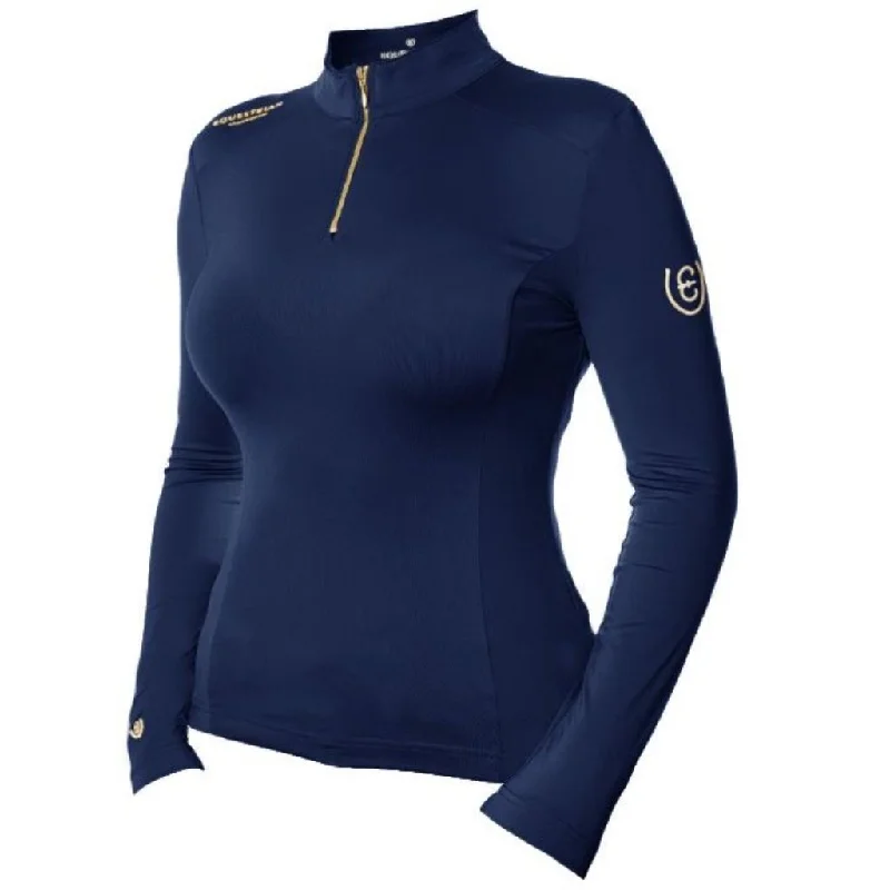 Stock Up Equestrian Stockholm UV Protection Long Sleeved Top ROYAL CLASSIC