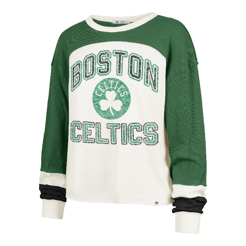 Half Price BOSTON CELTICS ARENA CURVE '47 TONI LONG SLEEVE TEE WOMENS