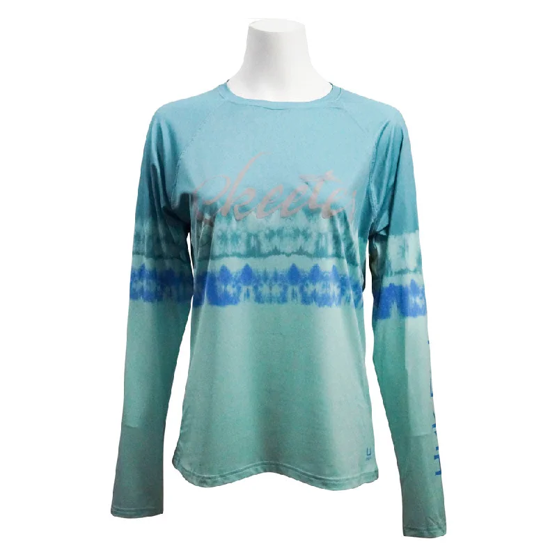 Markdown Sale Skeeter Huk Ladies Pursuit Long Sleeve - Salt Dye