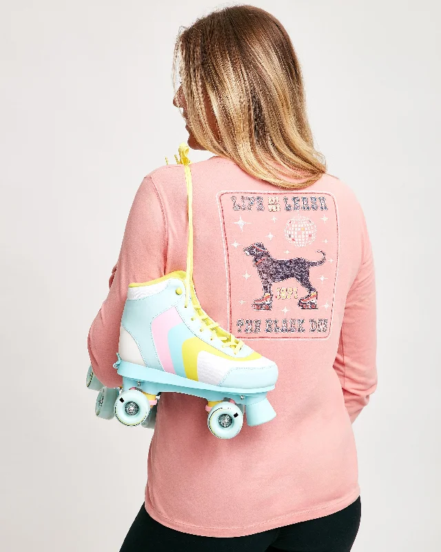 Super Sale Ladies Longsleeve Disco Party Classic Tee