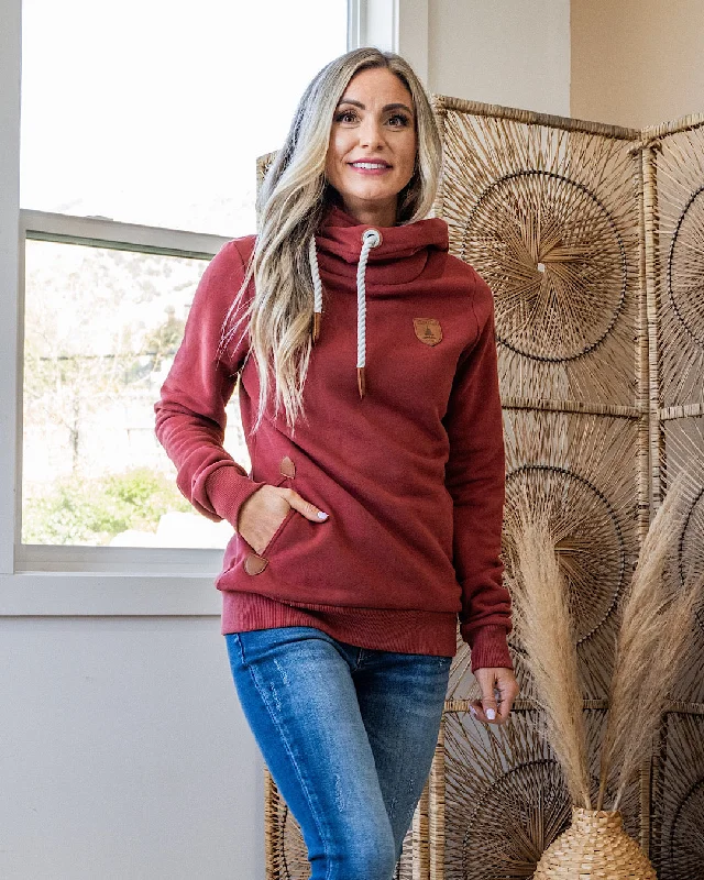 Weekend Offers That Please Wanakome Artemis Hoodie - Rustic Red
