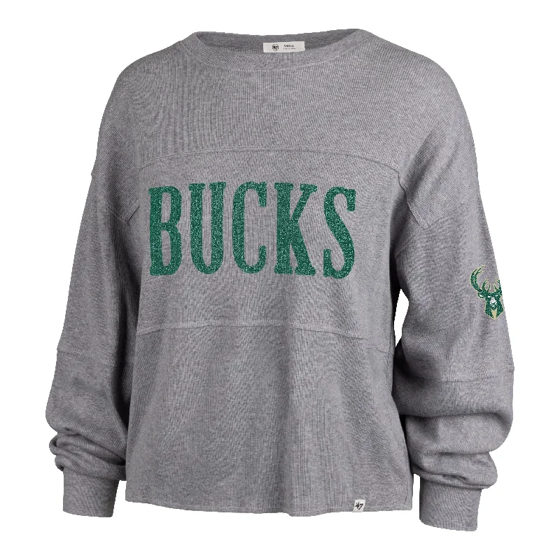 Weekend Shopping Bliss MILWAUKEE BUCKS '47 JADA LONG SLEEVE TEE WOMENS