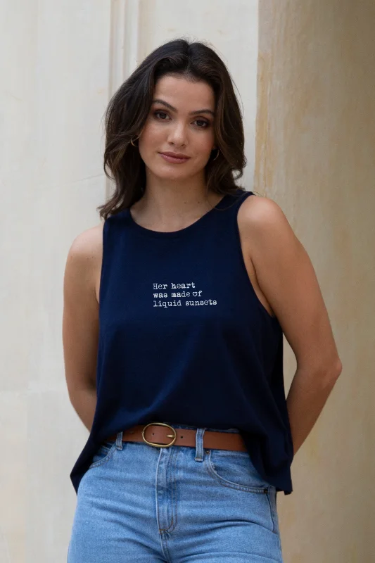 Limited Supply "Liquid Sunsets" Wanderer Tank