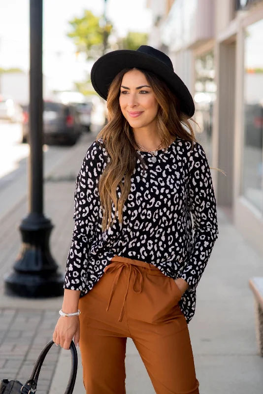 Crazy Deal Cheetah Long Sleeve Top