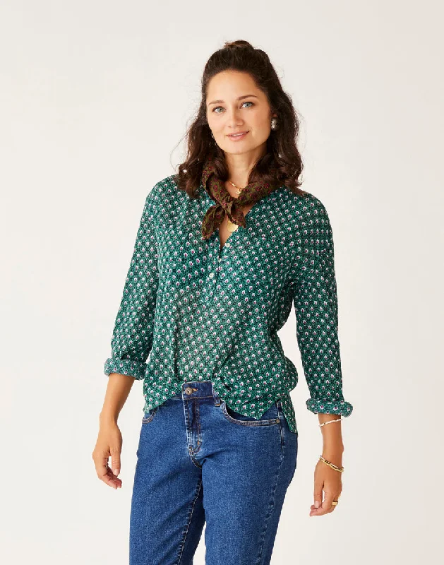 Discount Mania Dylan Gauze Shirt: Sanganeri