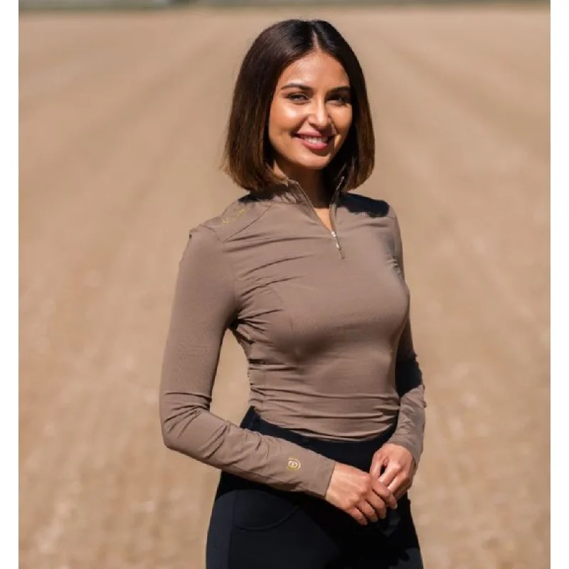 Weekend Deals to Make You Smile Equestrian Stockholm UV Protection Top Champagne