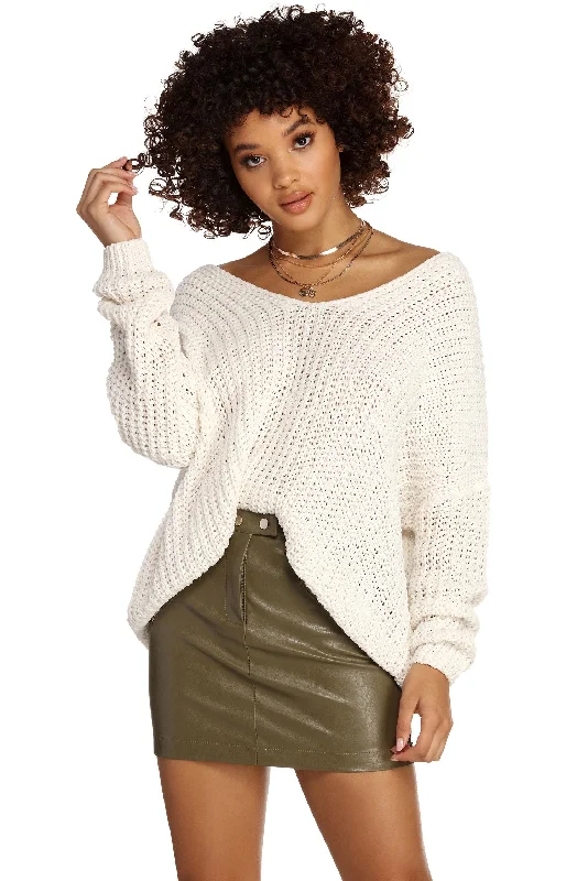 Steal Deal Brave The Chill Chenille Sweater