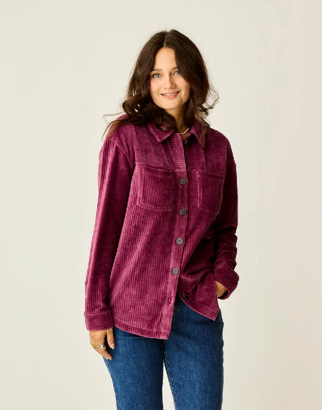 Weekend Bargains to Indulge In Hudson Stretch Cord Shacket: Nirvana