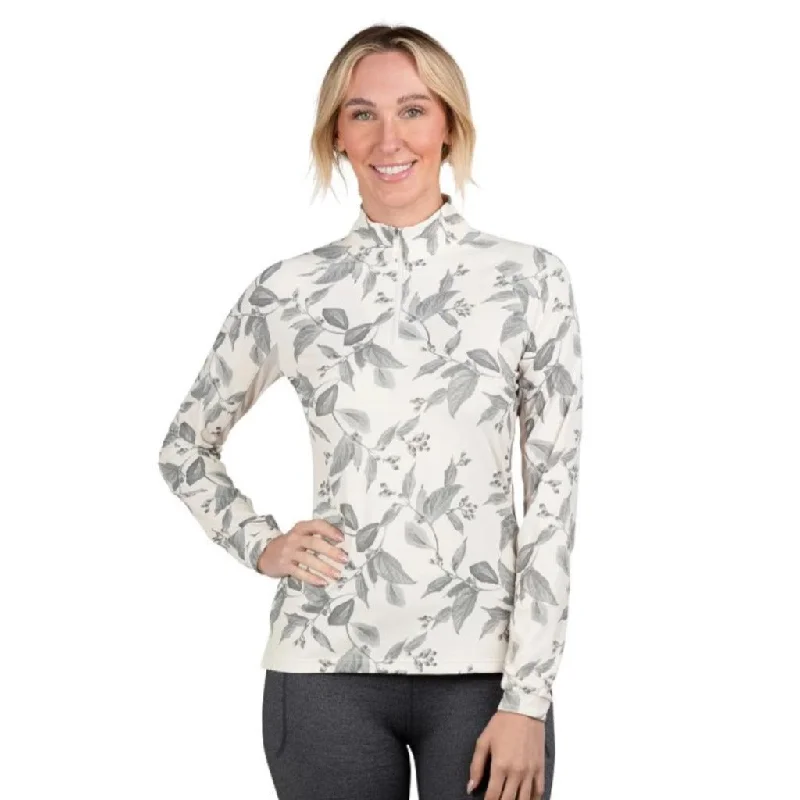 Weekend Deal Kastel Denmark Long Sleeve Sunshirt Asphalt Leaf