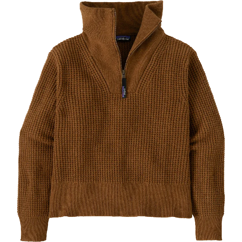 Year-End Sale Women's Recycled Wool 1/4 Zip