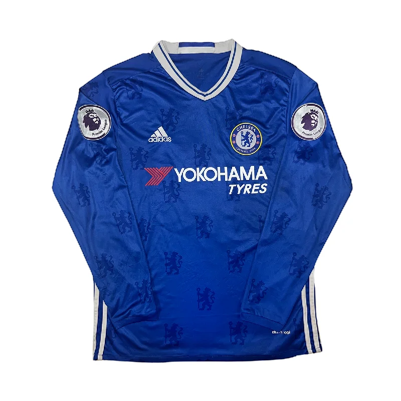 Weekend Sale: Don't Miss Out Chelsea Long Sleeve Football Jersey #10 Hazard
