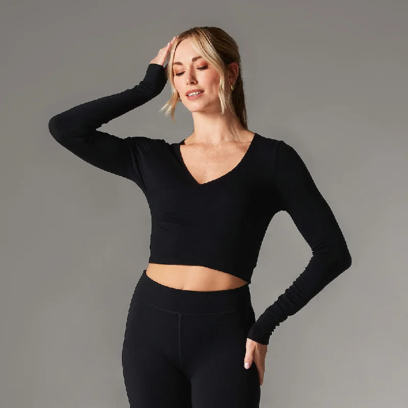 Weekend Deals That Amaze Criss Cross Long Sleeve Top