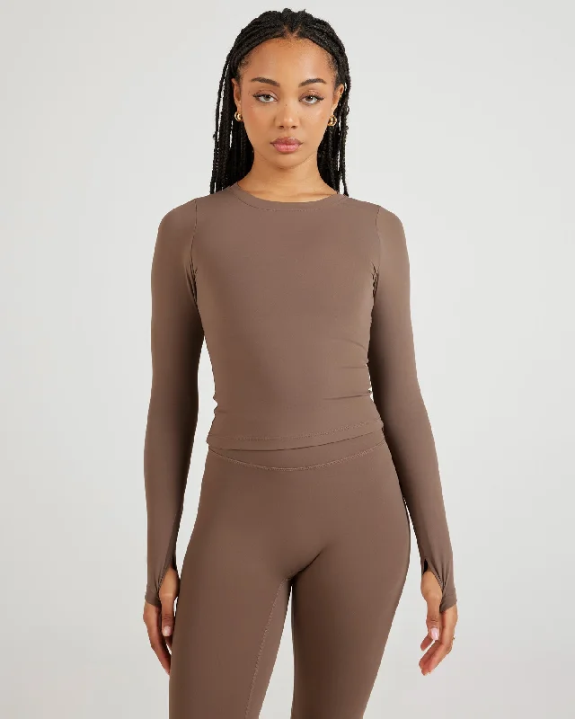 Instant Deal Airey Long Sleeve - Light Brown