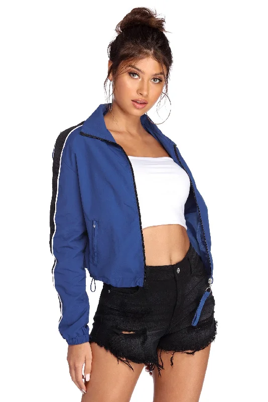 Price Slash Chill Trend Nylon Zipper Jacket