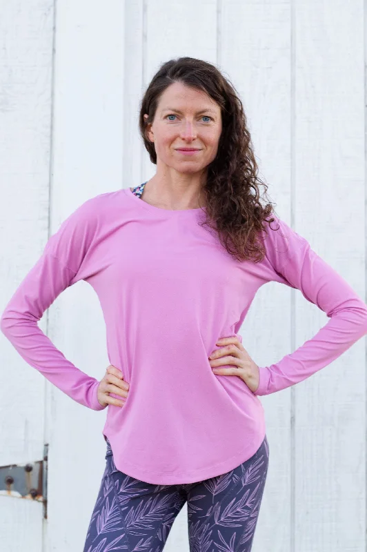 Weekend Deals That Impress Wildflower Long Sleeve (bubblegum)