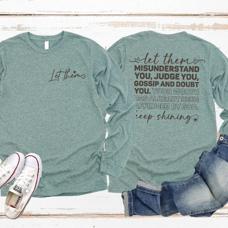 Low Price Let Them Long Sleeve