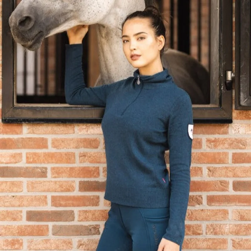 Act Fast B Vertigo Athena Merino Blend 1/4 Zip Jumper