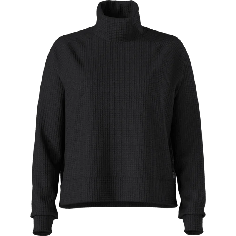 Weekend Specials to Delight Women's Long Sleeve Chabot Mock Neck