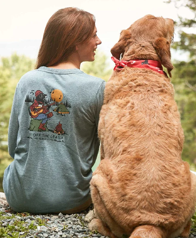 Steals and Deals Ladies Longsleeve Night Song Triblend Tee